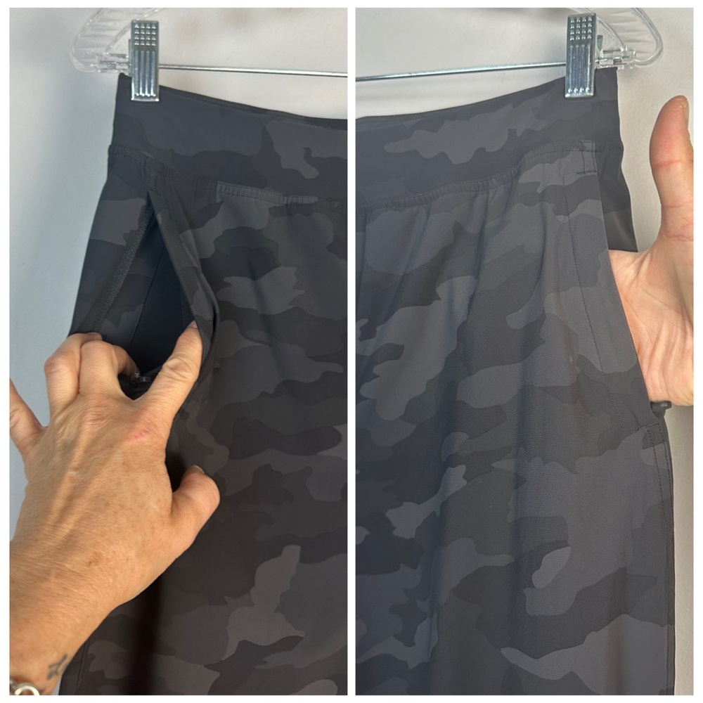 Lululemon Adapted State High Rise Joggers 28” Heritage 365 Camo Deep Coal Size 8 - Picture 7 of 16